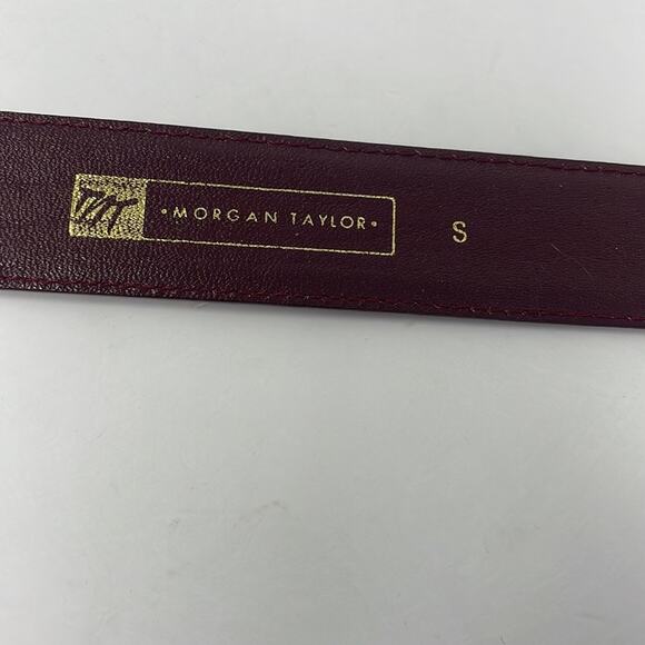 Morgan Taylor leather alligator belt bundle women’s S - Picture 4 of 9